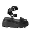 Altercore - Marilla Vegan Sandales à plateforme - Noir Product image